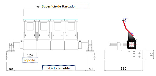 Rascador 124 PT